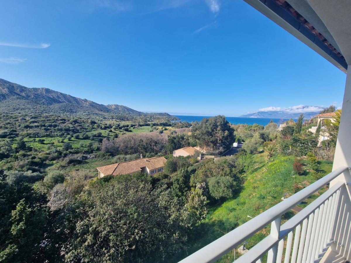 Appartement Vue Mer Fromontica Saint-Florent  Exterior foto