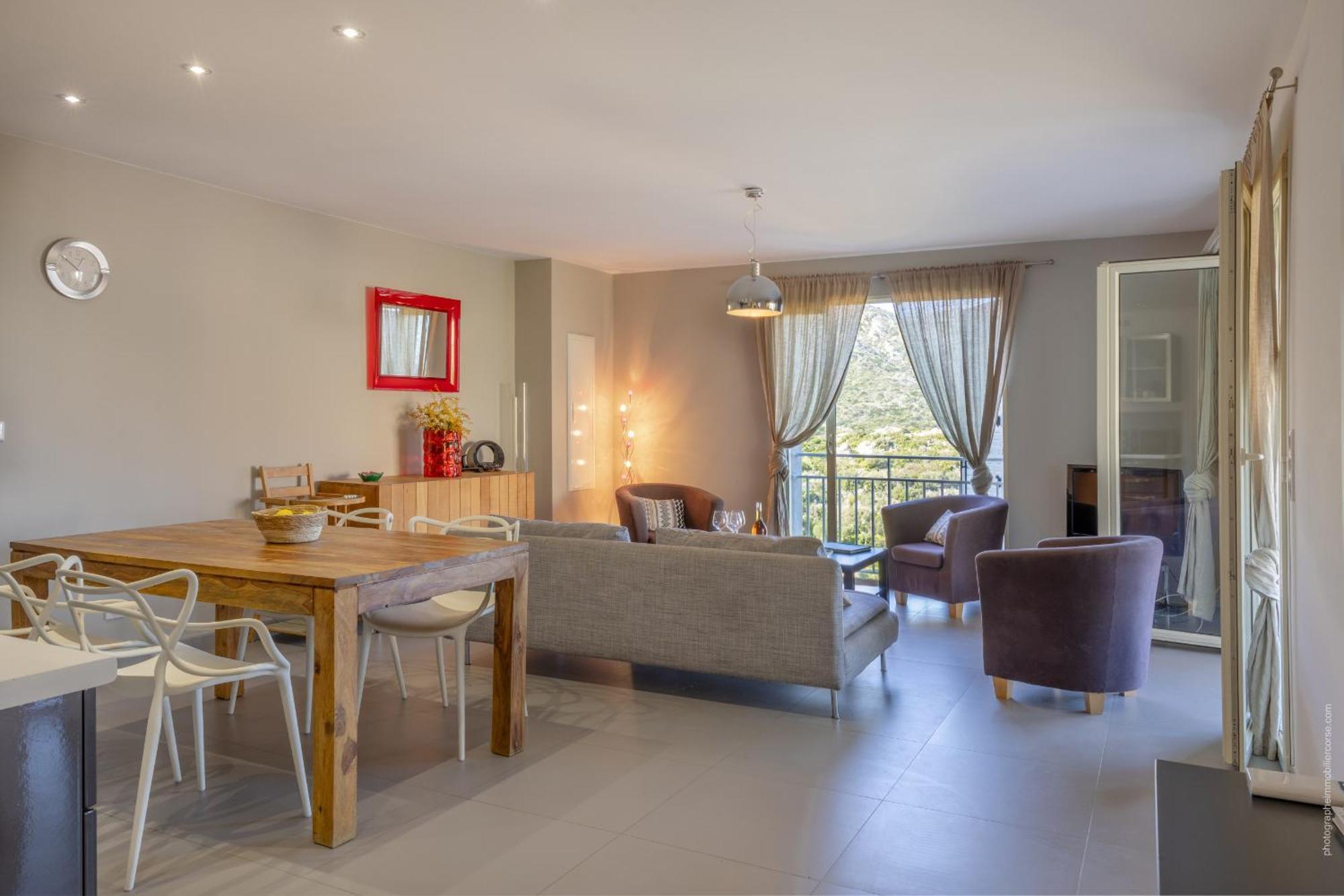 Appartement Vue Mer Fromontica Saint-Florent  Exterior foto