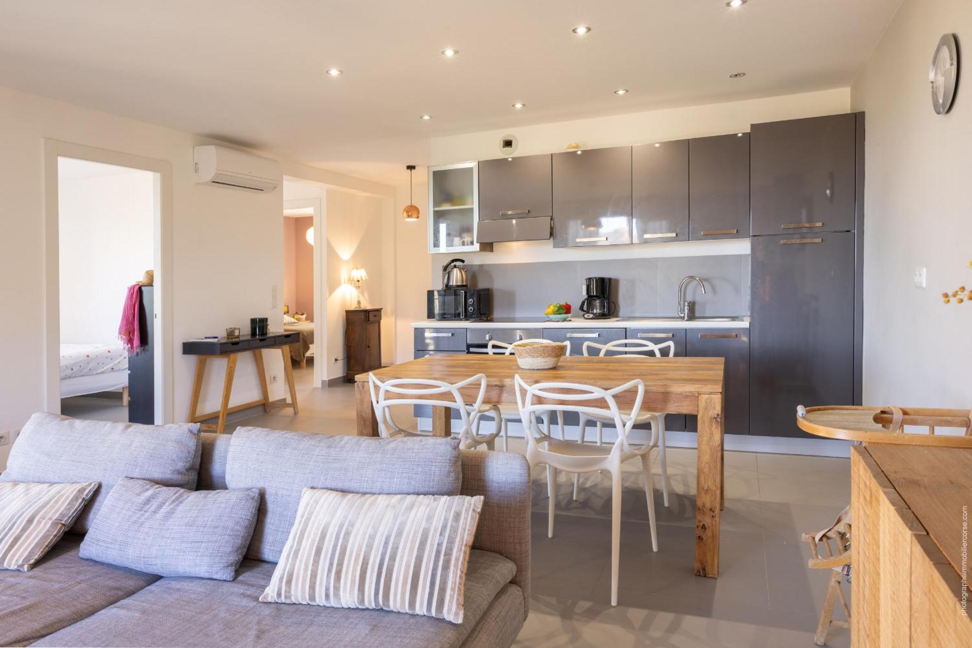 Appartement Vue Mer Fromontica Saint-Florent  Exterior foto