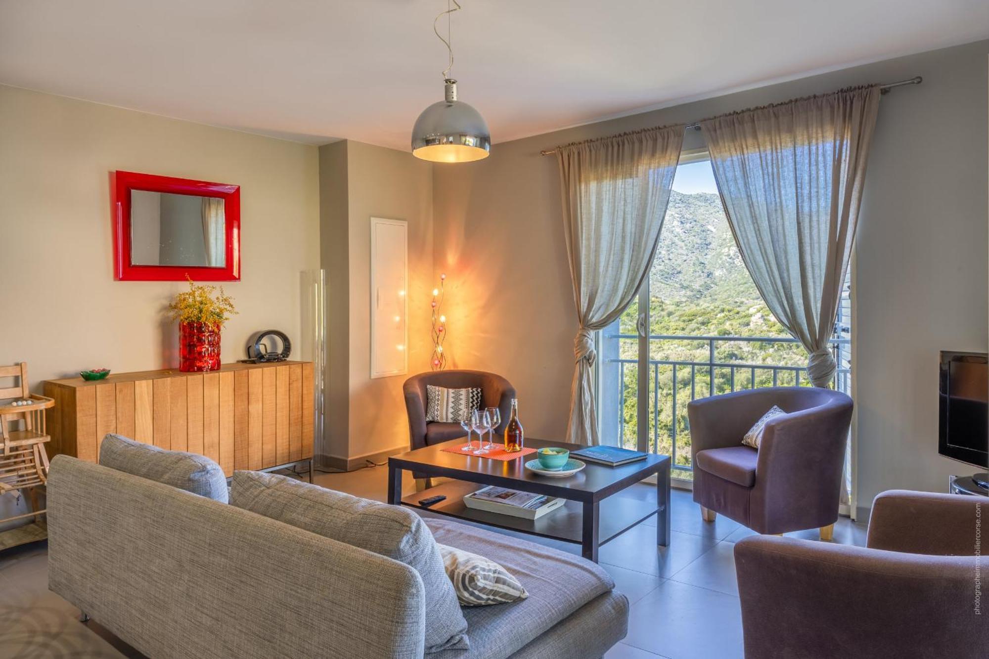 Appartement Vue Mer Fromontica Saint-Florent  Exterior foto