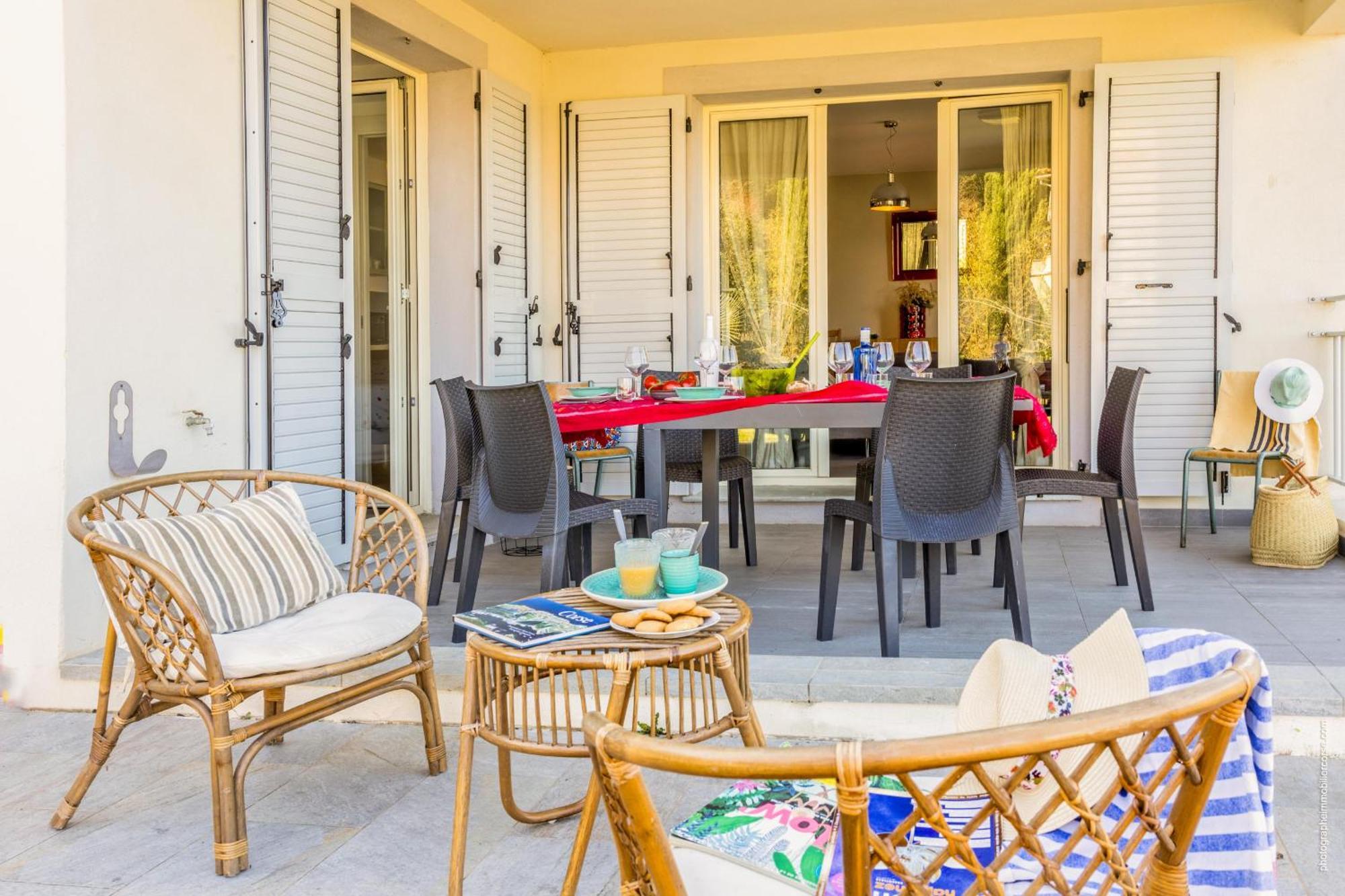 Appartement Vue Mer Fromontica Saint-Florent  Exterior foto